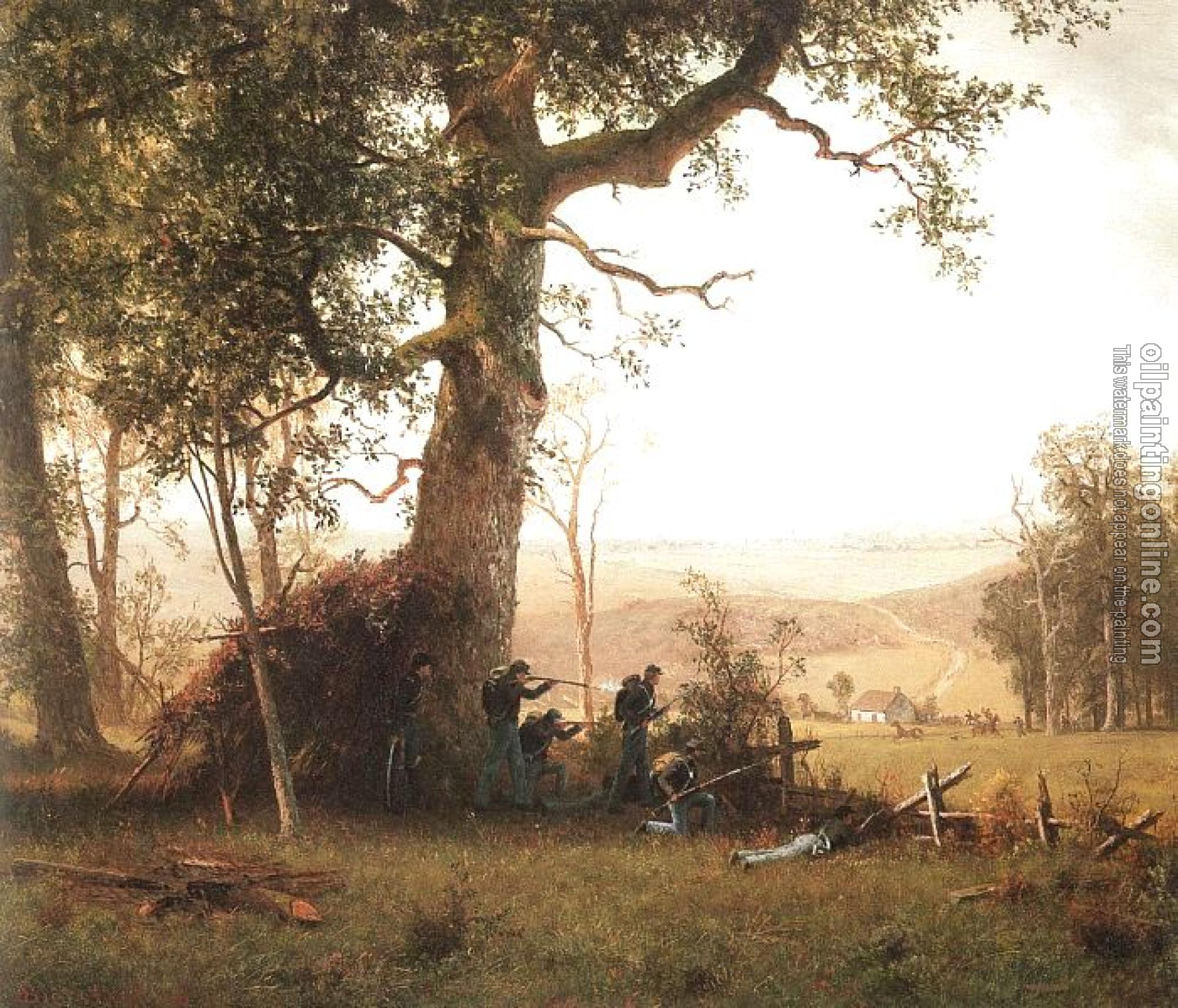 Bierstadt, Albert - Guerrilla Warfare (Picket Duty in Virginia)